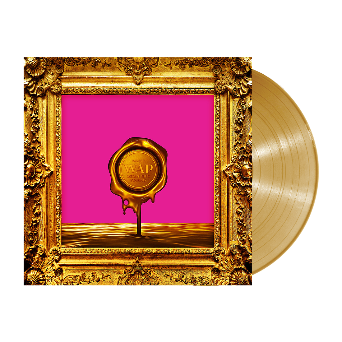 WAP Wax Drip Gold Vinyl