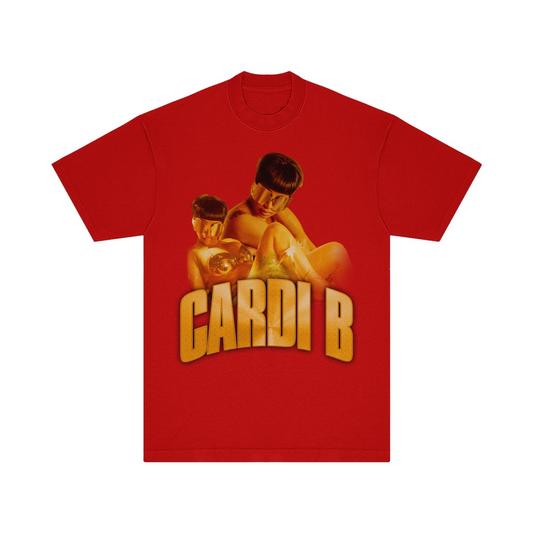 Gold Logo T-Shirt (Red)
